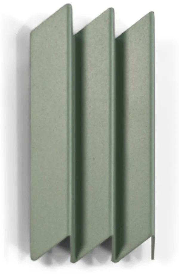 Cuier de perete verde prăfuit din metal 13 cm Sensu – Spinder Design