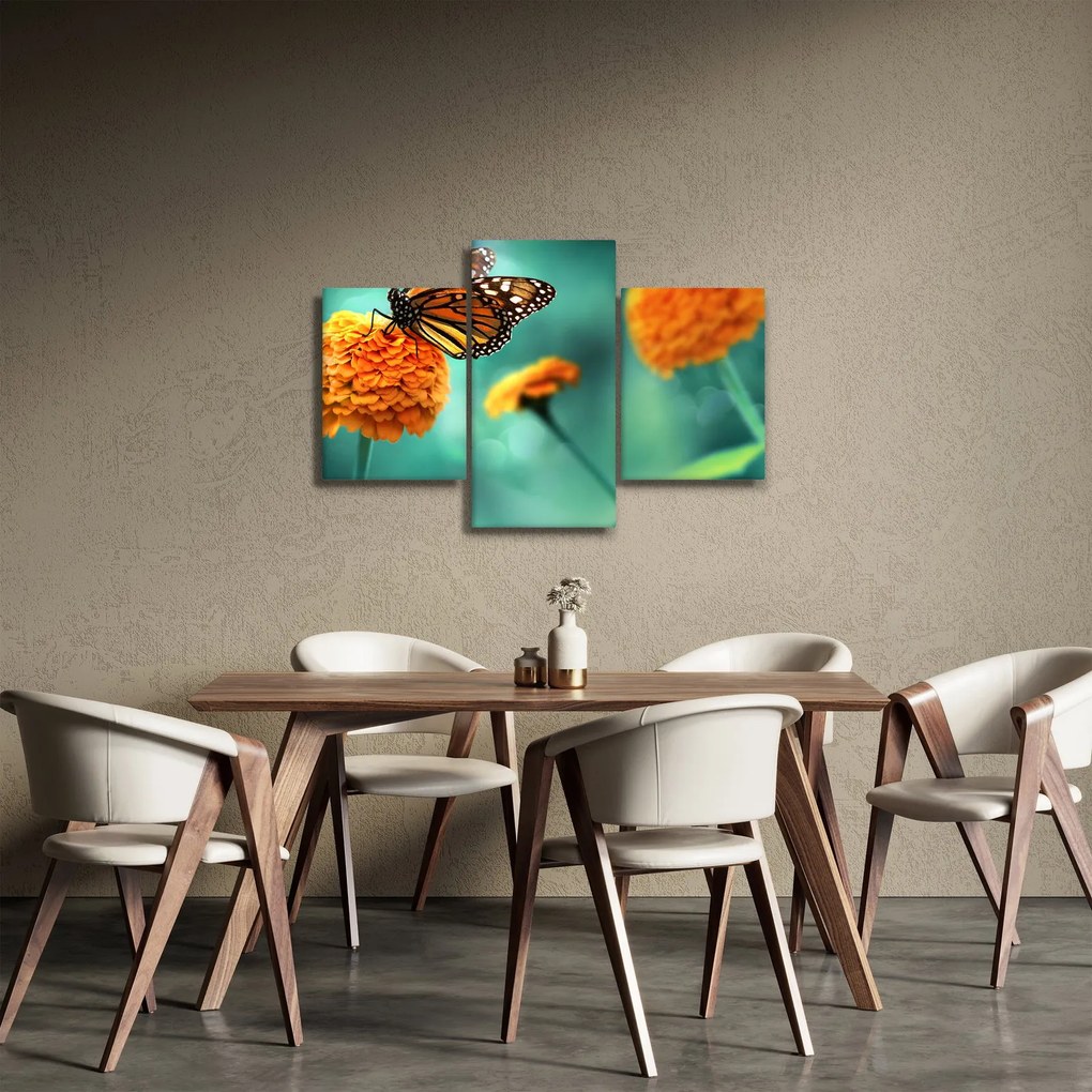 Tablou cu fluture (90x60 cm)