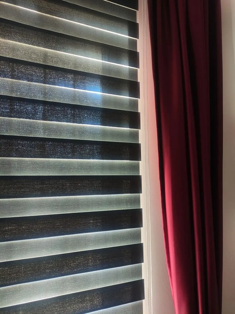 Perdea  Blackout opaca bordo,100x260 cm,50022