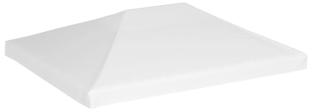 vidaXL Acoperiș de pavilion, 270 g/m², alb, 4 x 3 m