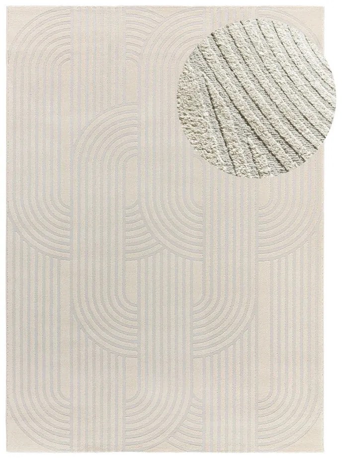 Covor gri deschis-fildeș 80x150 cm Baresa – Universal