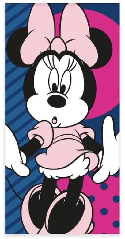 Disney Minnie Surprise cârpă de baie, prosop de plajă 60x120cm