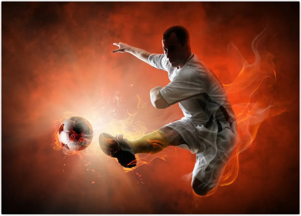 Tablou - Fotbalistul (70x50 cm)