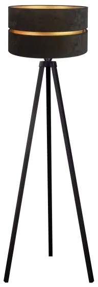 Lampadar Duolla DUO 1xE27/60W/230V d. 44 cm negru/wenge