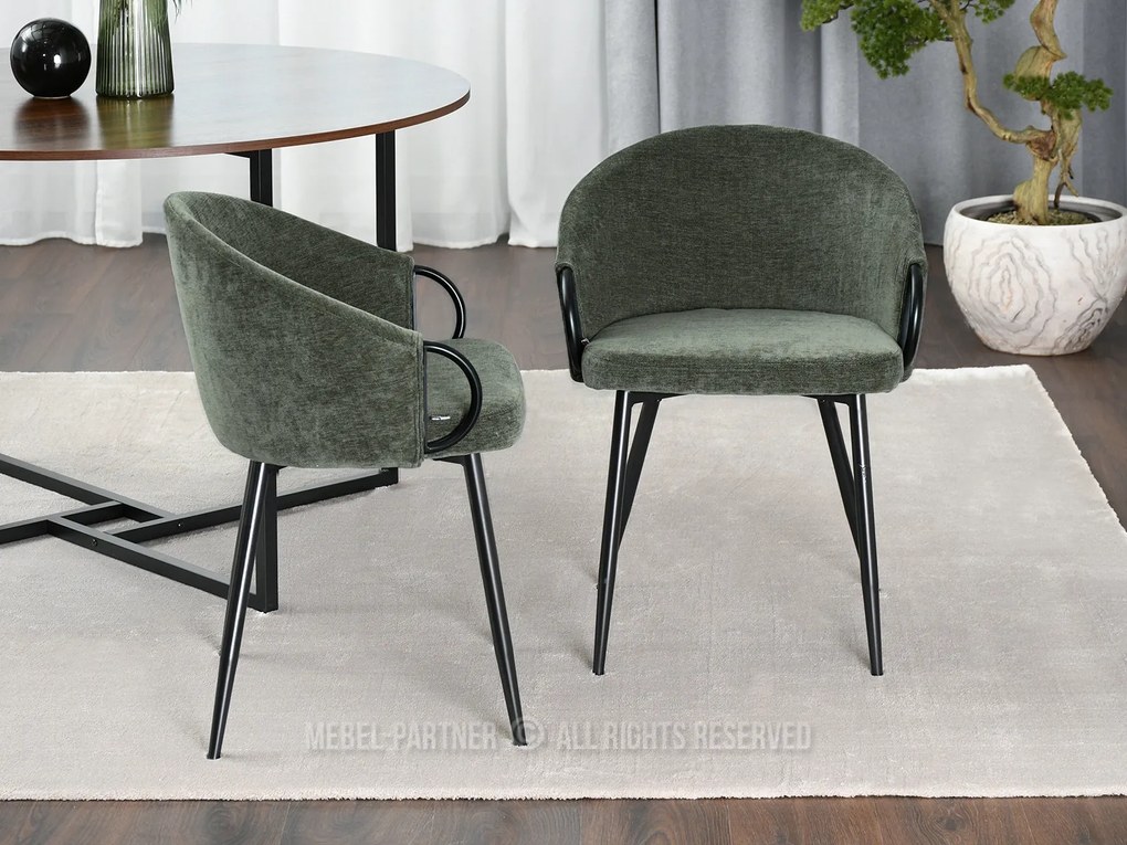 Scaun Carma K (verde + negru). Promo -13%. 1111004