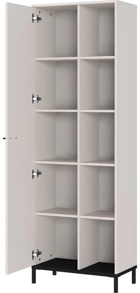 Bibliotecă crem 64x190x34 cm Rovigo – Germania