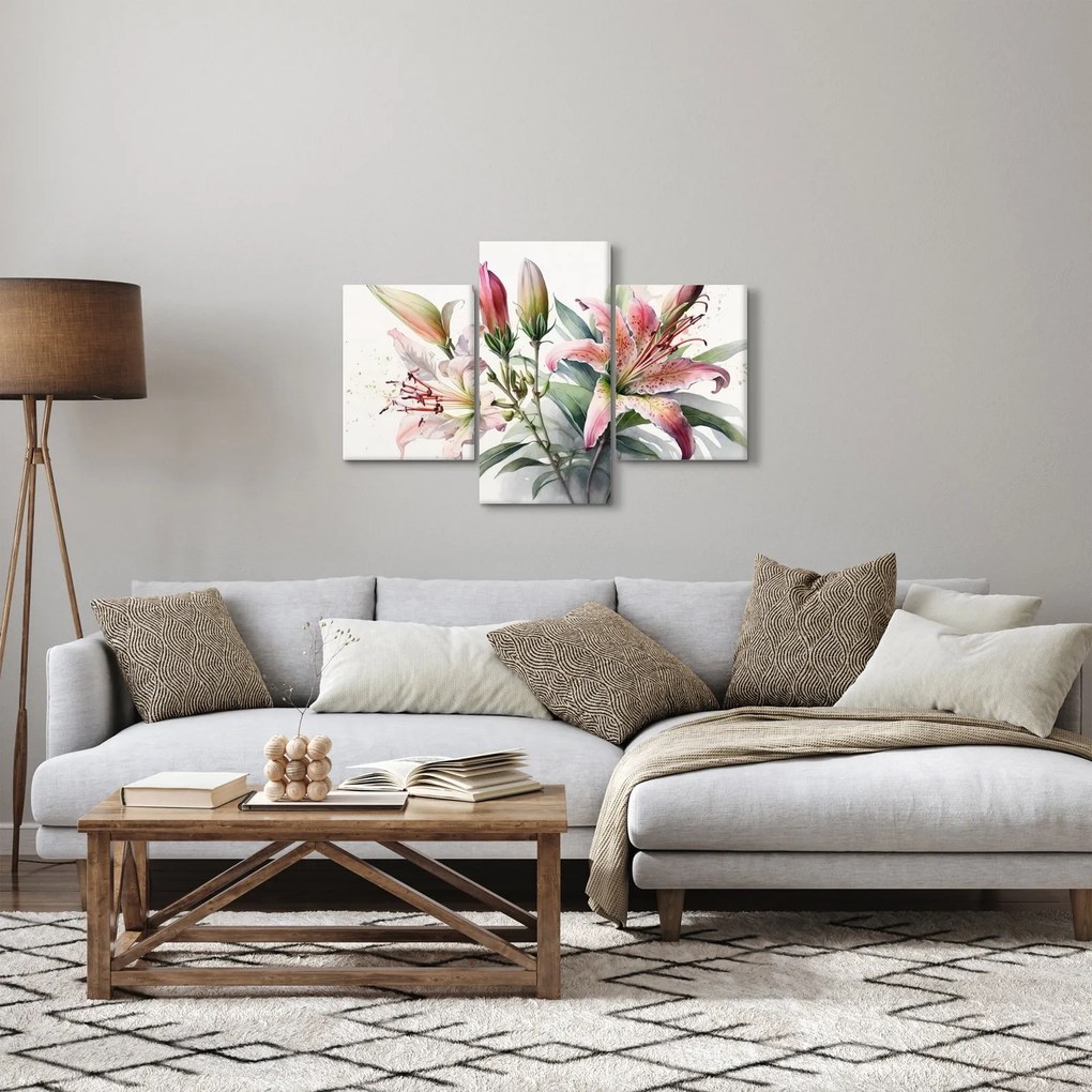 Tablou - Crinii, ilustrații (90x60 cm)