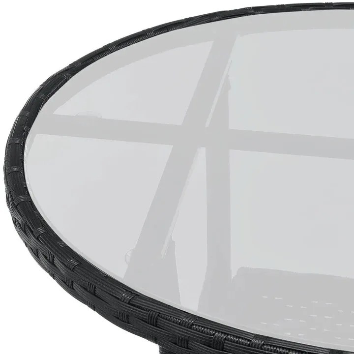 Jusky Set balcon Bayamo - perne negre + gri