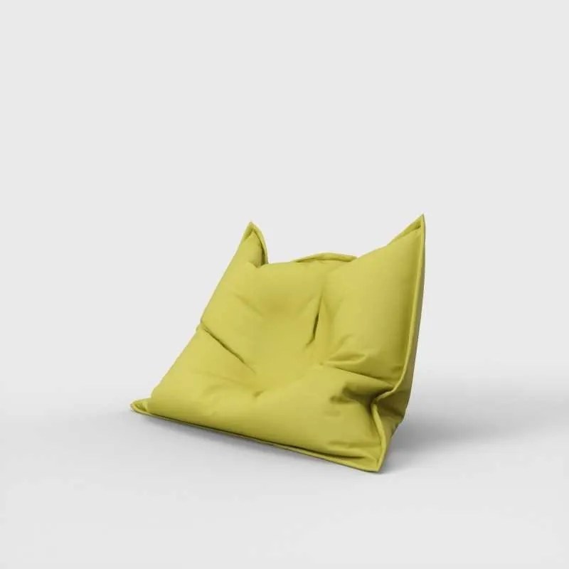 Fotoliu tip Perna Magic Pillow, Material Impermeabil - Yellow Quince