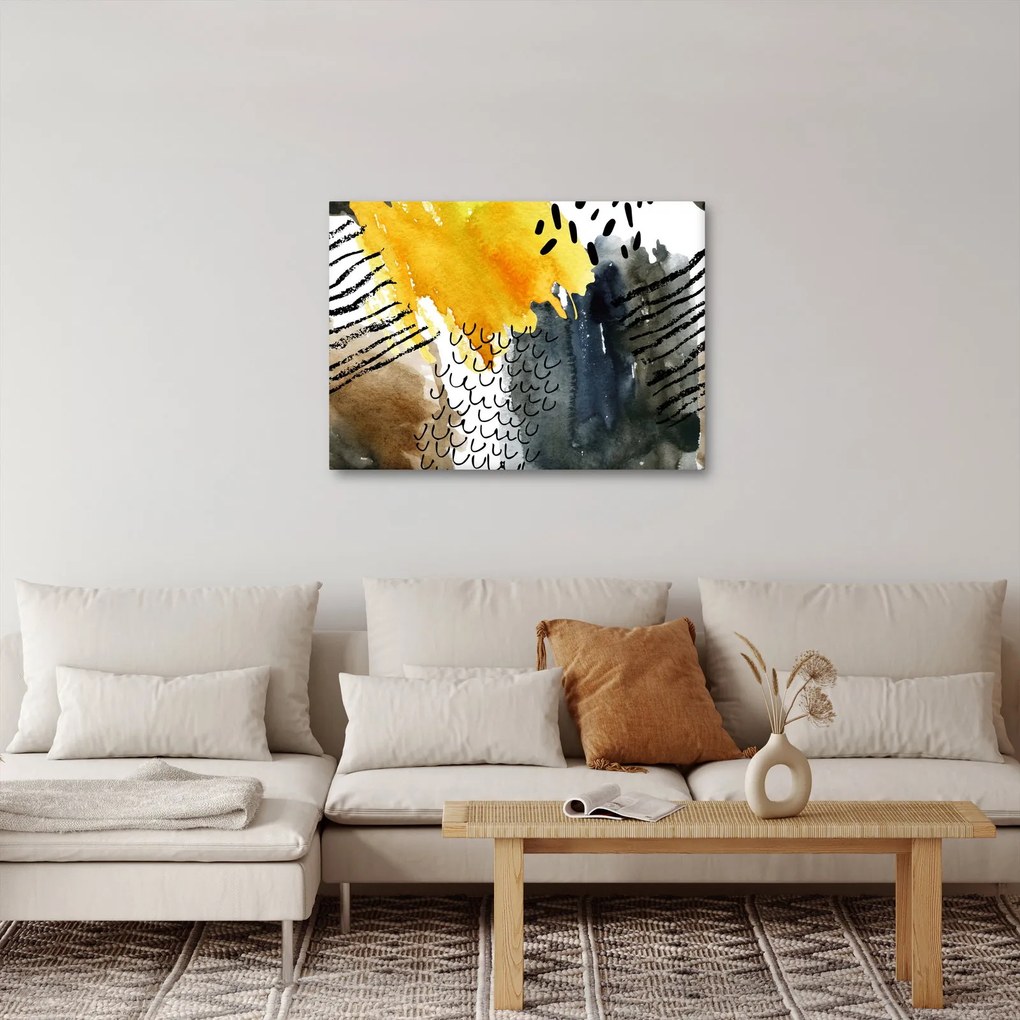 Tablou - Acuarelă abstractă (70x50 cm)