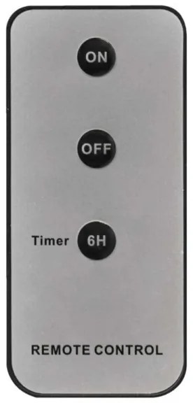 SET 3x decorațiune LED de Crăciun 3xLED/3x3AAA + telecomandă