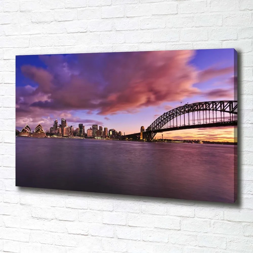 Print pe canvas Bridge în sidney