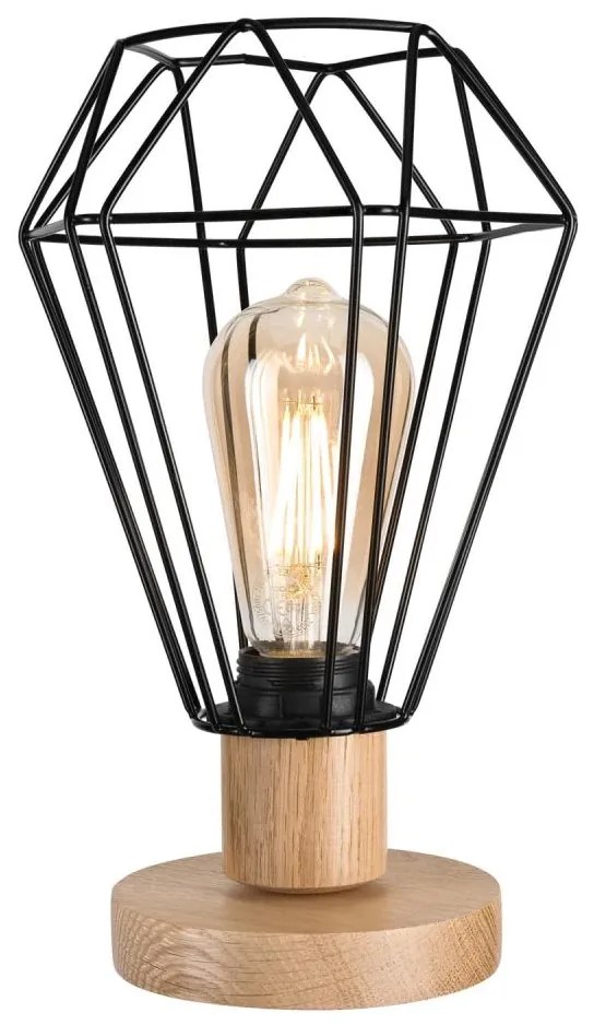 Lampă de masă Brilagi WOODY BASKET 1xE27/60W/230V stejar