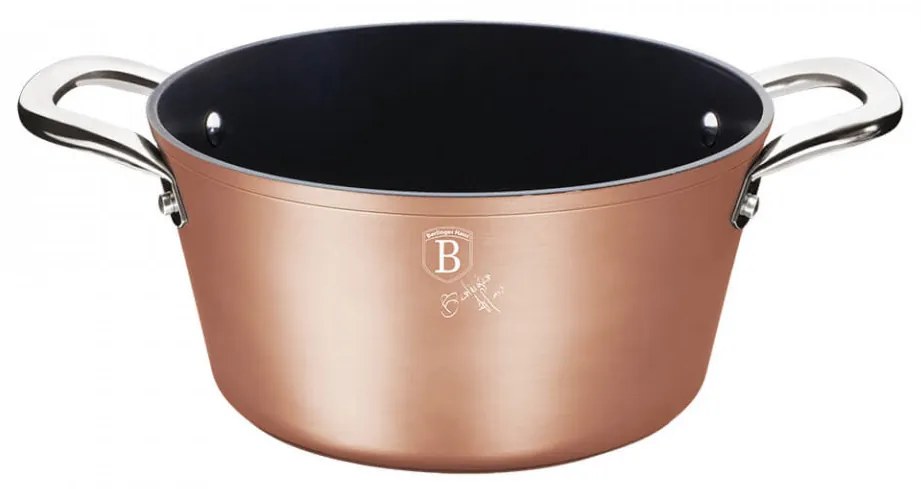 Oala cu capac 20 cm Bronze Titan Collection Berlinger Haus BH 1688