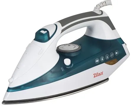 Fier de calcat talpa inox ZILAN ZLN8441, 2200W, sistem pulverizare spray,functie anticalcar,functie autocuratare