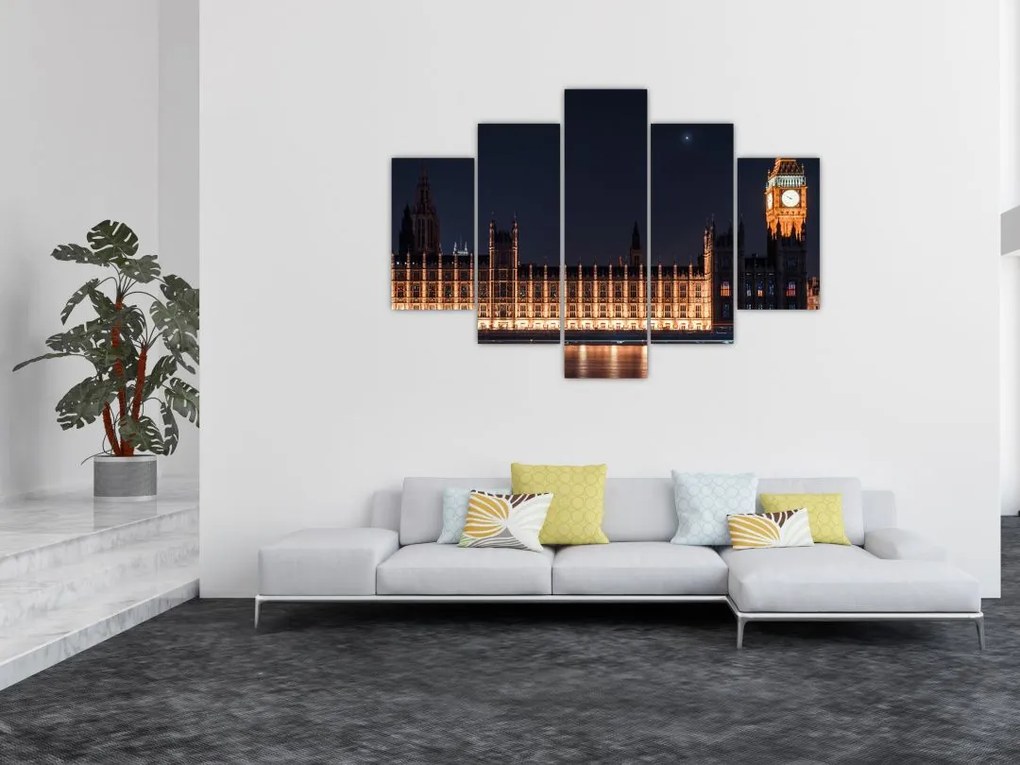 Tablou cu Big Ben din Londra (150x105 cm)