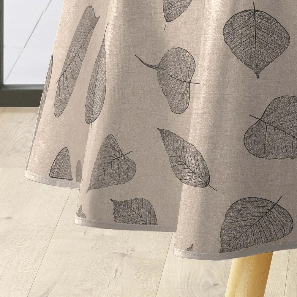 Față de masă lavabilă ø 160 cm Feuillys – douceur d'intérieur