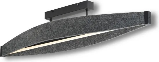 Osram DECOR FLAT - Plafonieră aplicată LED, 23W/230V, gri