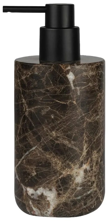 Dozator de săpun lichid maro din marmură 200 ml Marble – Mette Ditmer Denmark