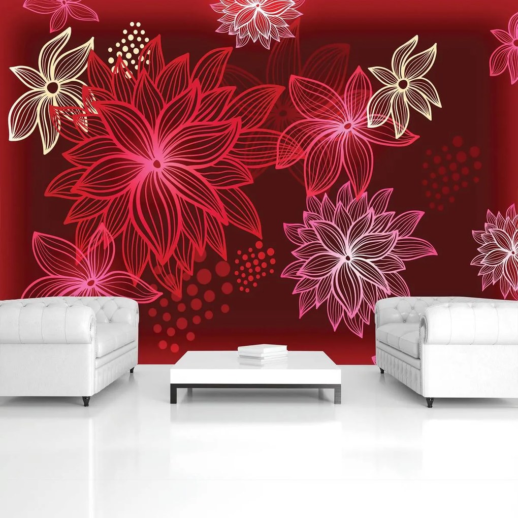 Fototapet - Flori (152,5x104 cm)