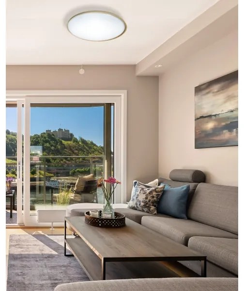 Plafonieră LED dimabilă DRINA LED/36W/230V 2700-6500K + telecomandă