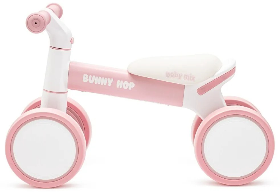 Bicicletă copii Baby Mix Bunny Hop Ultralight, roz