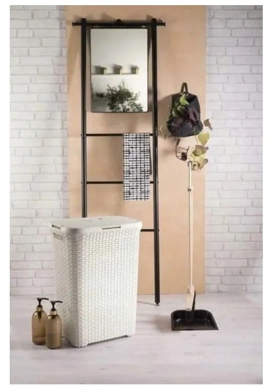 Coș de rufe Curver Hamper, 60 l, crem
