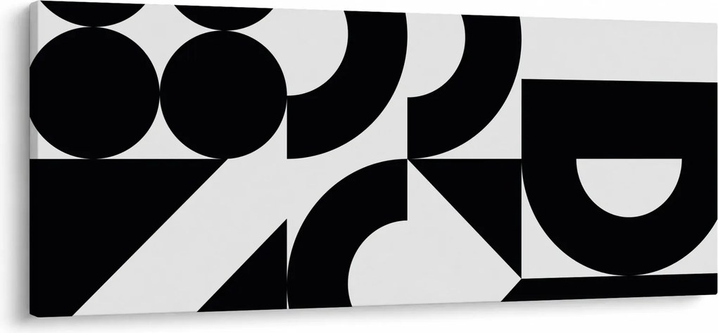 Tablou - Abstracție geometrică N⁰2 (120x50 cm)