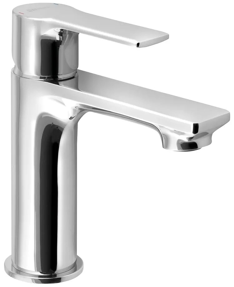 Baterie argintiu-lucios pentru chiuvetă înaltă Pax – Sapho