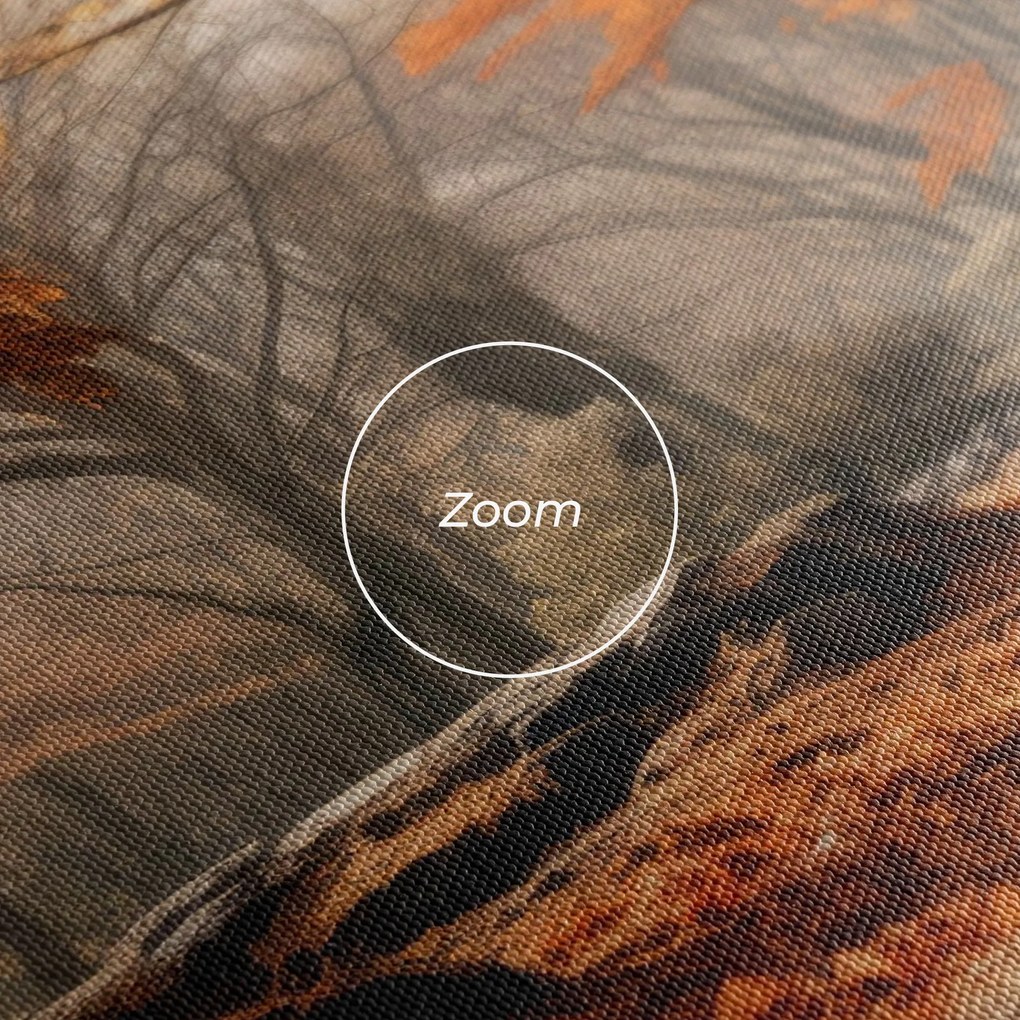 Tablou Canvas, 60x120cm, Dormitor si Living, Peisaje, Toamna, Autumn Forest