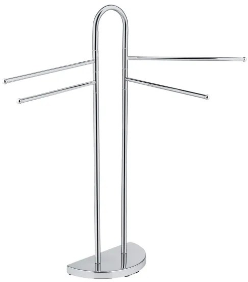 WENKO 16610100 - Suport pentru prosoape COSENZA 33x93,5 cm crom lucios