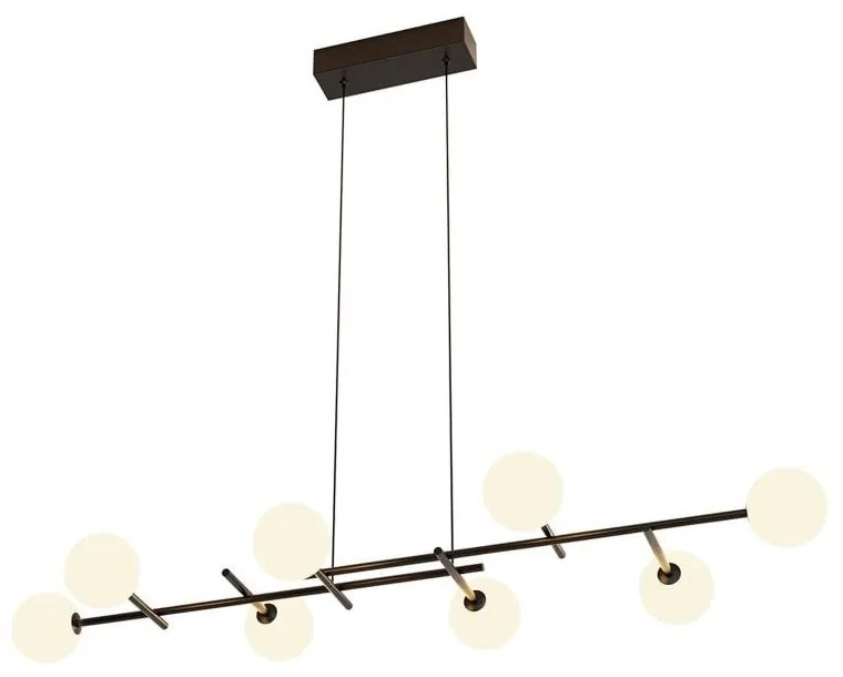 Lustra design Art Deco cu 8 surse de lumina CELLAR