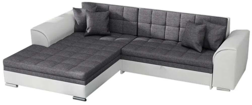 Supermobel Colțar extensibil SORENTO, 294x80x196, sawana05/madryt511 (soft17), stânga