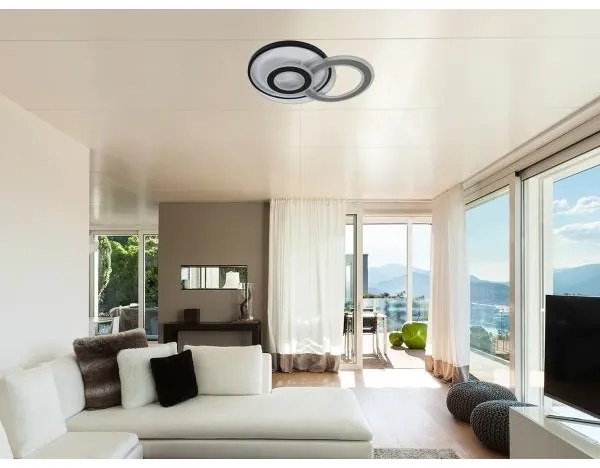 Plafonieră LED dimabilă LED/95W/230V 3000-6500K + telecomandă