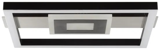 Brilliant BALDO plafonieră LED dimabilă 18W/230V neagră