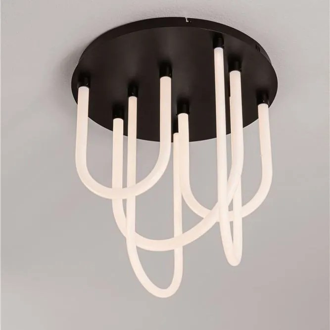 Lustra LED aplicata design decorativ TOPAZ