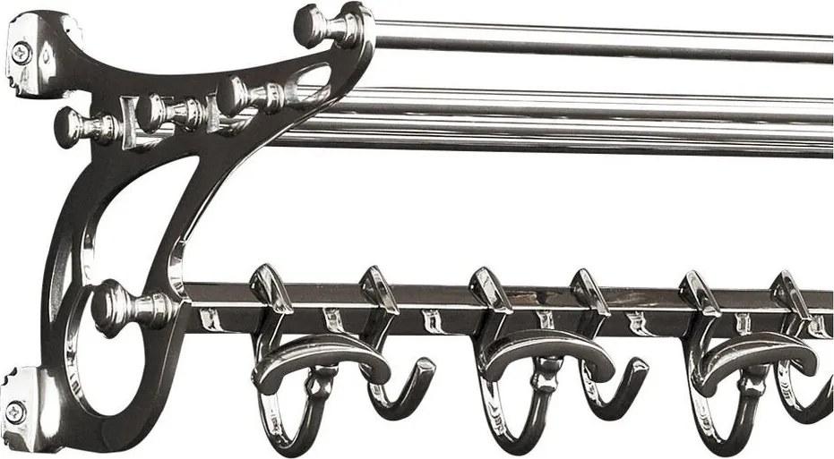 Suport haine design LUX Hudson S, nickel 106051 HZ