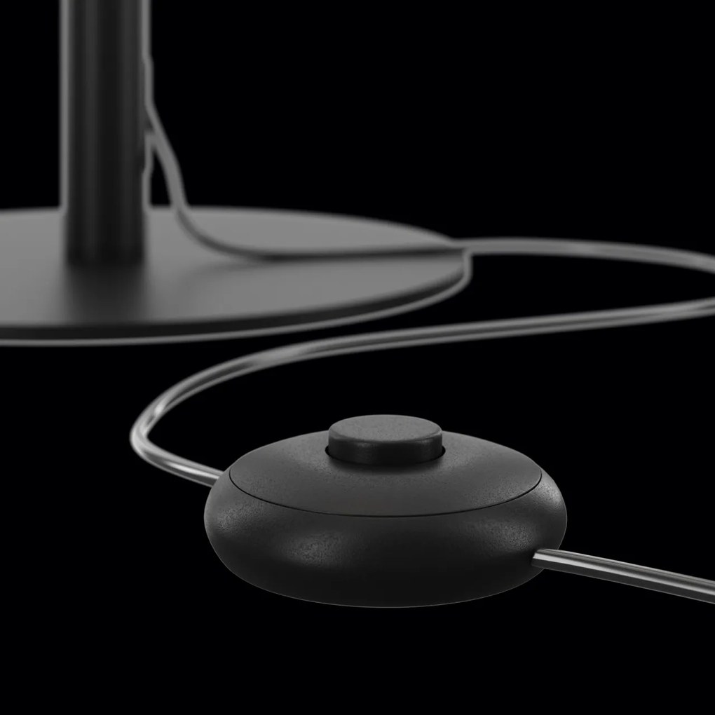 Lampadar, Lampa de podea LED design modern Ray negru