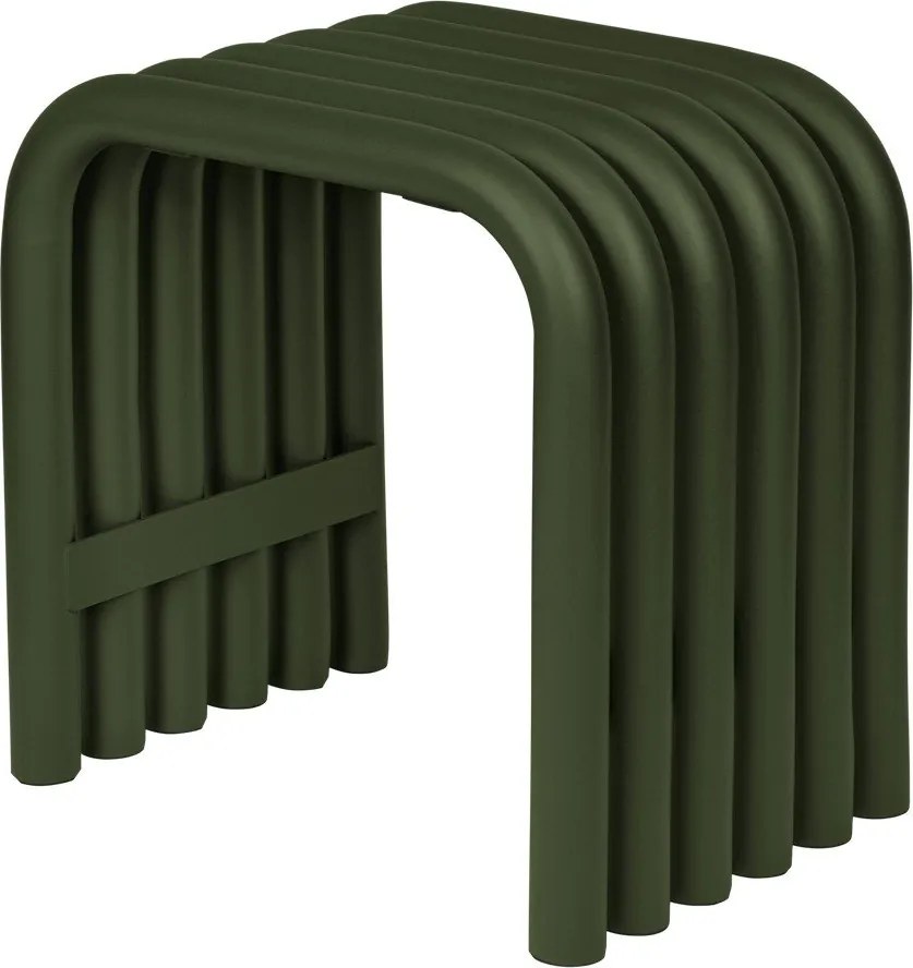 Scaun de grădină verde din metal Nokk – noo.ma