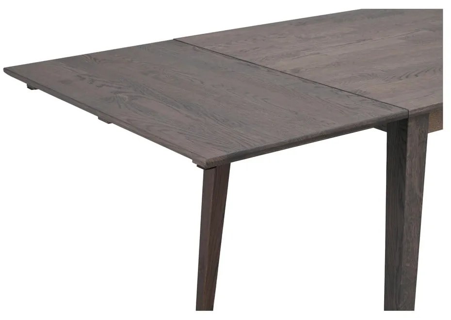Masă de dining extensibilă din lemn masiv de stejar 120x80 cm Filippa - Rowico