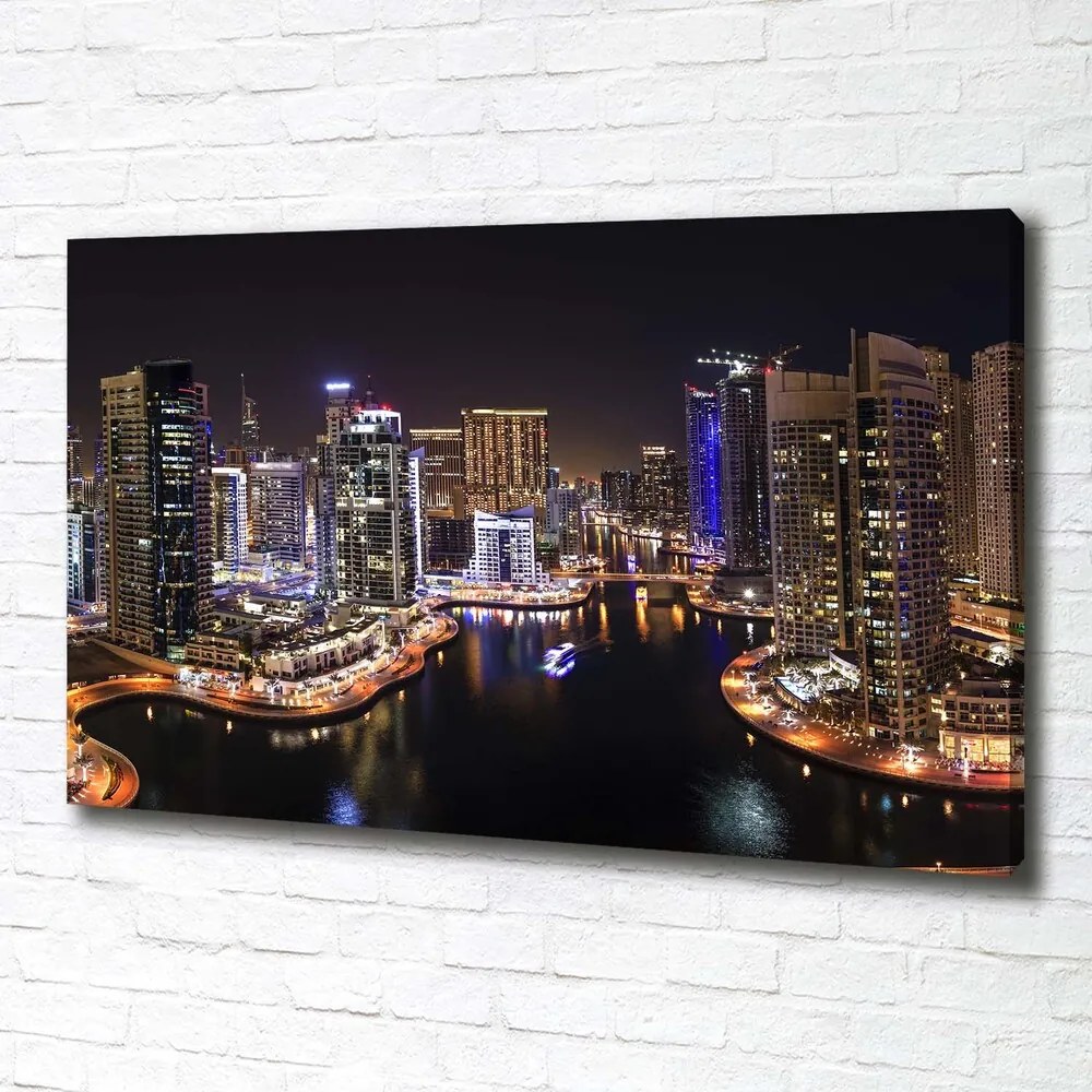 Imprimare tablou canvas Marina in dubai