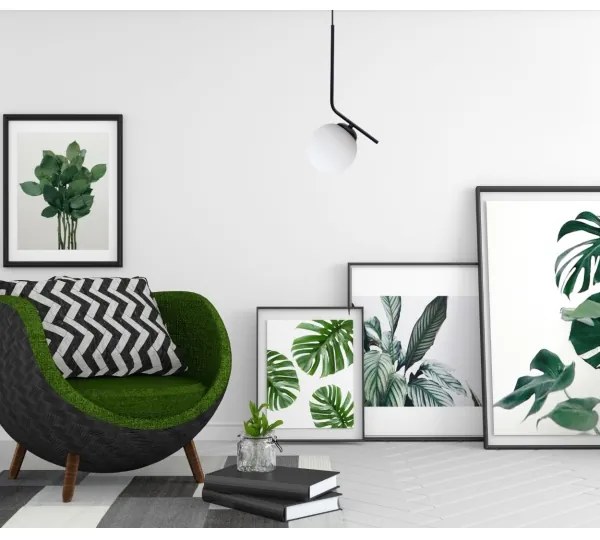 Lustră pe cablu FIRA 1xE27/60W/230V negru