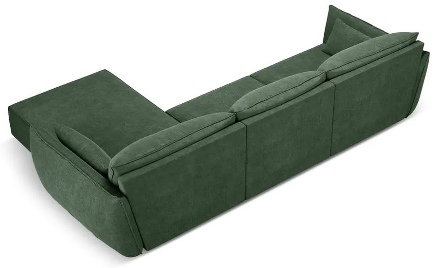 Colțar verde închis (pe partea dreaptă) Vanda – Mazzini Sofas