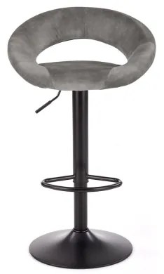 Scaun de bar 100x48 cm gri/antracit