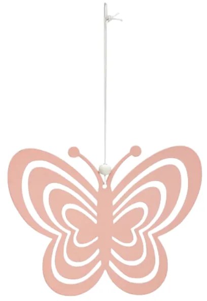 Fluture metalic de agatat PASTEL BUTTERFLY - mai multe culori Culoare: Galben