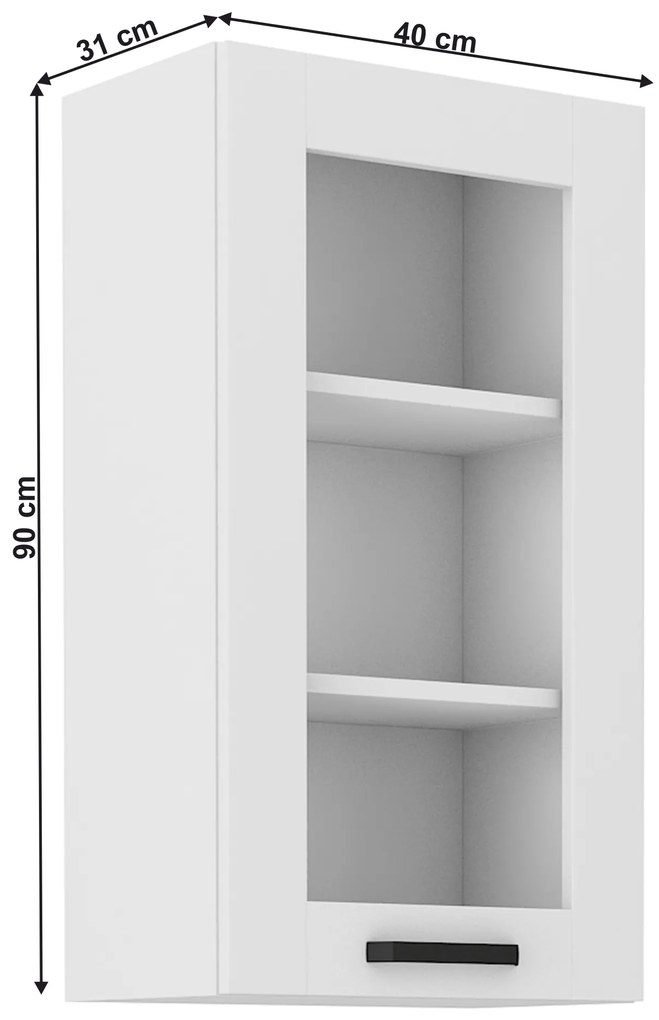 Dulap superior Lesana 1 (alb) 40 GS-90 1F . 1063915