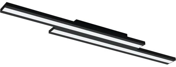 Plafonieră LED RGBW dimabilă Eglo 31715 SALITERAS-Z LED/20,4W/230V negru