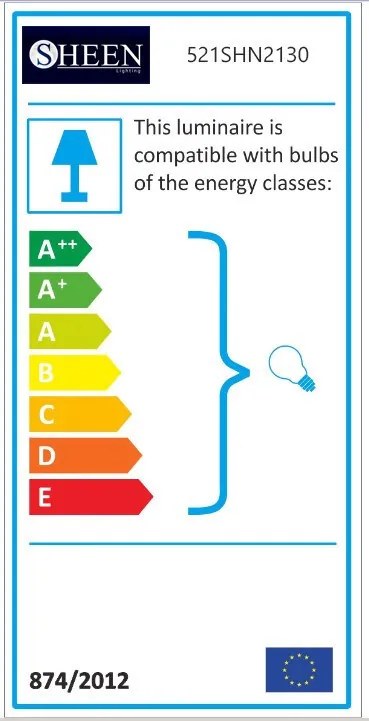 Aplica de Perete Erebos - 115-A, Soclu E27, Max 40W, Culoare de Lemn