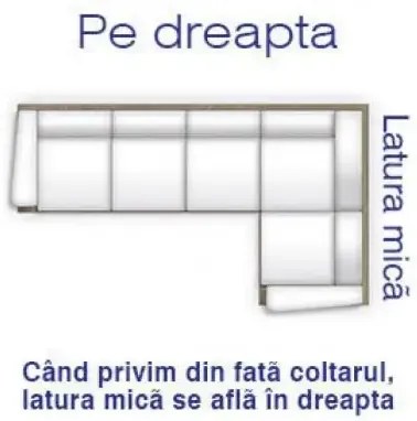 Set coltar extensibil cu taburet Elitra