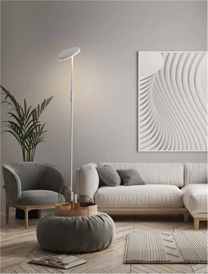 Lampadar/Lampa de podea LED modern NOTOS alb